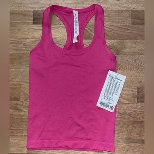 *Brand New* SONIC PINK lululemon swiftly tech tank